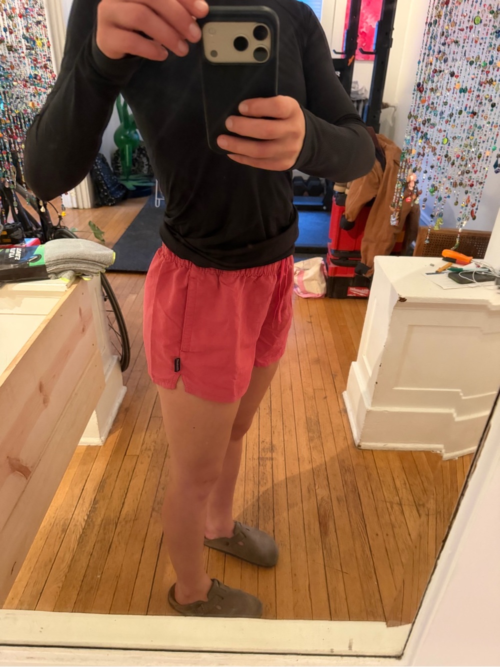 Patagonia Pink Barely Baggies - Picture 2 of 6